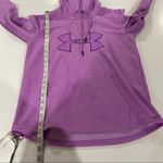 Under Armour  Heather Pink Long Sleeve Hooded‎ Pullover Sweatshirt Size M Photo 5