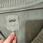 Aerie Green Sweatshirt Photo 1