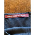 Comptoir Des Cotonniers Black‎ Scoop Neck Mini Slip Dress Size 4 Black Photo 4