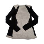 Helmut Lang  Woman's S Knit Obstructed Boarders Sweater Black Gray Photo 3