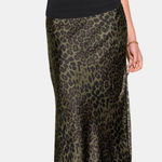 Cupshe  Green Leopard Skirt Photo 0