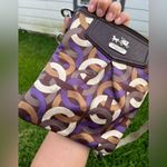 Coach Women's Purple and Brown Crossbody Bag Photo 3