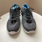 Nike Grey/Blue Flex Trainer 4 Women's Running Shoes 11 Photo 3
