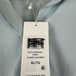 Eileen Fisher Collared Polo Shift Dress Sandwashed Tencel Cornflower Blue Sz XL Photo 2