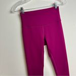 Lululemon Wunder Train High Rise Tight Leggings Sz 6 Magenta Purple Photo 3