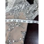 Bronx and Banco White Lace Floral Illusion Midi Dress Fits S Ethereal Elegance Photo 12