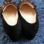 A. Bottega Milano suede leather leopard shoes Black Size 7 Photo 5