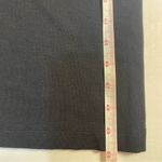 J.Jill Black Short Sleeve Maxi Dress Faux Wrap Top High Waist Side Slit Size XS Photo 14