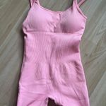 Ribber Seamless Jumpsuit Pink Photo 2