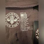 Affliction  Setlist Cut-Out Women’s Black T-Shirt Size Medium Photo 8