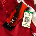 TYR Womens Warm Up Shorts Drawstring Pull On Athletic Red M Size M Photo 4