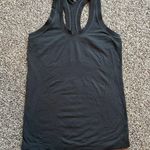 Athleta Momentum dark green seamless racerback tank top Photo 4