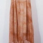 TALULAH Tie-Dye Smocked Tiered Maxi Dress Photo 0