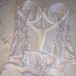 Vtg Carnival Bustier 32D White Strapless & Underwire Style 313 NWT Size undefined Photo 4