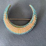 Vintage R.S.K Brooch White Photo 3