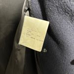 Daniel‎ Palillo Doggy Dog Navy Blue Wool Longline Overcoat Double Breasted Coat Size M Photo 6