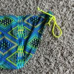 American Eagle Blue / Yellow Printed Swim Bikini Bottom Size Medium Photo 9