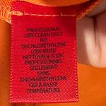 ZAC POSEN Z SPOKE SLEEVELESS FITTED ORANGE COCKTAIL PARTY DRESS 10 Photo 5