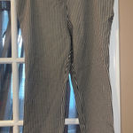 A New Day Monochrome Gingham skinny Pants with side zipper woman’s 14 Photo 0