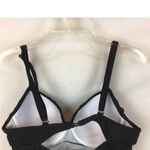 Black Drape Bra Support Cup Bikini Top XXL Photo 4
