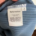 Reformation - Leone Dress Spaghetti Strap Blue Cocktail Mini Party Clubbing Out Photo 5