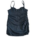SKIMS NWT  Women's 4X Shaping Sculpting Swim Ruched One‎ Piece Gunmetal or Grey Photo 1
