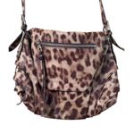 Kooba  Large hobo bag leather leopard print classic timeless bag Photo 1