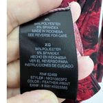 Norma Kamali  New Women Cocktail Red Long Sleeve Stretch Faux Wrap Dress Size XL Photo 5