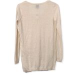 Gap Linen Blend V Neck Lightweight Tan Sweater NWT Size XS Photo 1