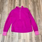 Old Navy  Fuchsia pink zip up sweatshirt kangaroo pocket size small Photo 5