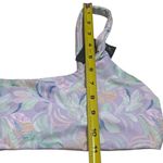 Skatie NEW Pastel Marble Watercolor Bikini Resort Vacation Beach Top XL Bottom L Photo 8