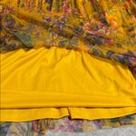 Candalite  Floral Mesh Multicolor Dress 2X Photo 9