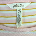 Matilda Jane Womens Sz Medium Peplum Top Dream Chasers True Friend pink/yellow Photo 6