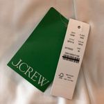 J.Crew Womens Cloudstretch Side Slit Sports Dress Sleeveless Shelf Bra White M Photo 5