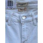 Levi's Made & Crafted Pins Skinny White Distressed Knee Jeans 28 NWT Photo 4