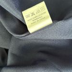 Boutique  Navy Clip Dot Mini Dress Size Small Babydoll Empire Waist Long Sleeve Photo 13