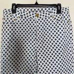 Michael Kors Selma Medallion Print Cropped Jeans Size 12 Pre-owned Photo 5