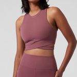 Athleta Conscious Cut Out Crop D-DD Tawny Rose Photo 0