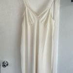Vintage Cabernet Slip Dress. Cream. Size 38. Photo 0