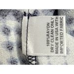 Glam Racerback Ikat Swim Coverup Dress LARGE Blue White Coastal Bohemian NWT Photo 9