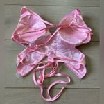 Womens Sparkly Sequin Butterfly Crop Top Sparkly Glitter Bandage Rave Costume S Pink Photo 7