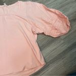 LC Lauren Conrad Lauren Conrad LC Pink Bell Sleeve Women's Top; XL Photo 1