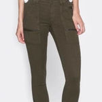 Joie  Park Skinny‎ Zippered Utility Pants Green 0 Photo 0