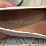 Vionic  Women 7 Wise Waverly White‎ Leather Tumbled Penny Loafers Flats Shoes Photo 6