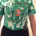 Gildan Distressed Illini Crop Top Photo 0