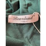Bearsland Nursing Maternity Breast Feeding Dark Green Short Sleeve XXL Top NWT Photo 4