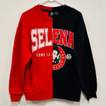 Vintage Selena Red and Black Graphic crewneck Sweatshirt size medium! Photo 0