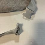 Garnet Hill Cashmere Belt Bag in Heathered Gray w/ Silk Lining NWT Great Gift! Photo 10