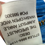 NWT MOTHER The Specialist Ankle Corduroy Jumpsuit Sky Diver Blue Size Large Photo 15