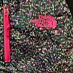 The North Face Zip Up Fleece Jacket Black Hot Pink Size Medium Photo 1